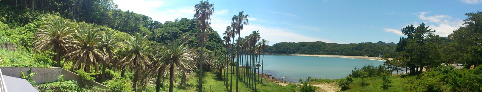 宿○文からの弓ヶ浜 宿○文からの弓ヶ浜